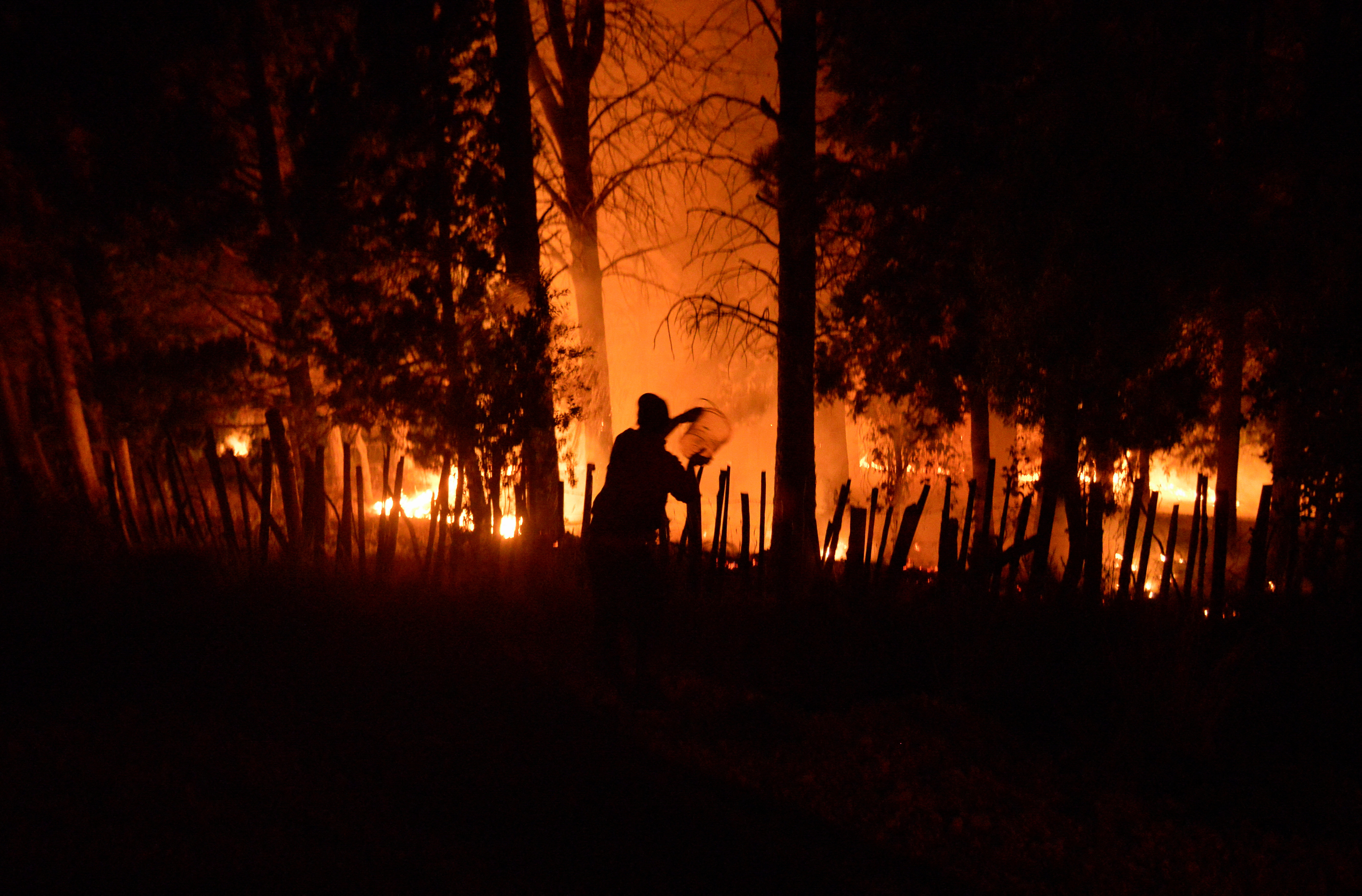 Identificaron a los responsables del incendio en El Bolsón