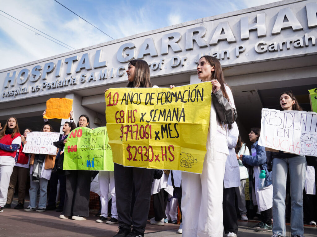 Conflicto en el Garrahan: rechazan el aumento unilateral del Gobierno